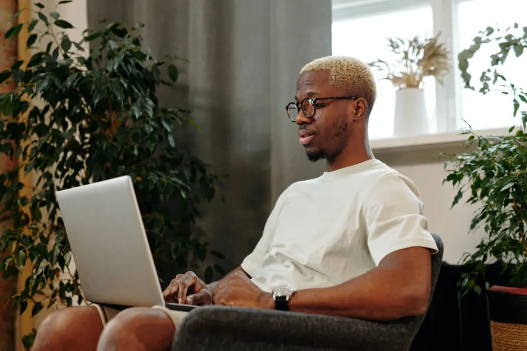 Remote working employee